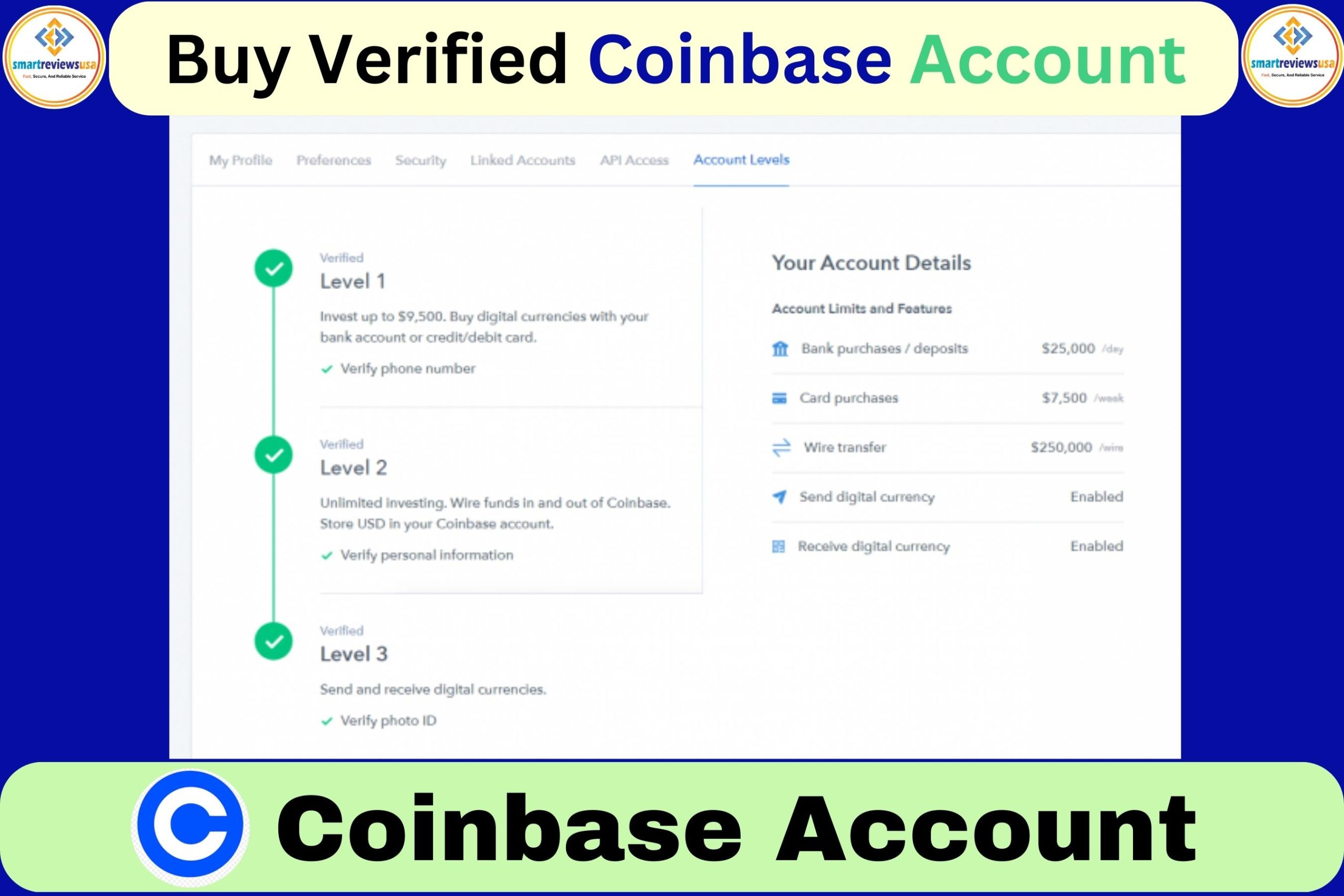 Buy Verified Coinbase Account